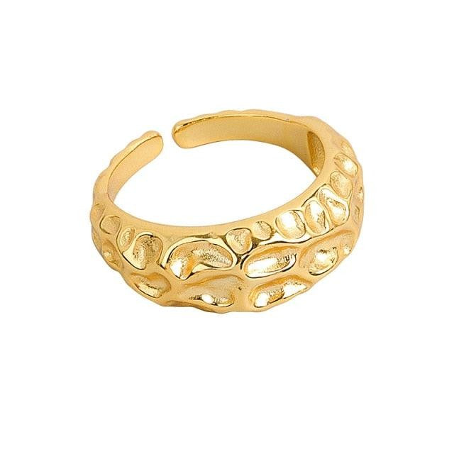 Sam Rocky Hills Double Gold Ring